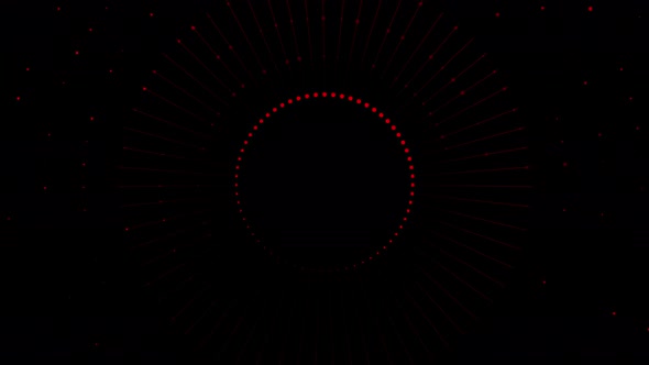 Red Circular Animation
