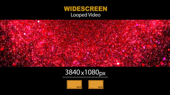 Widescreen Glitter Particles Fluid 02