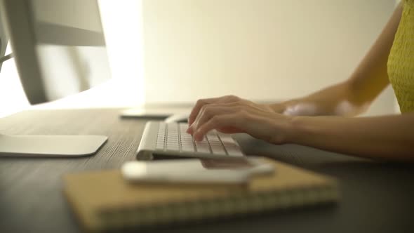 Working On Computer alt