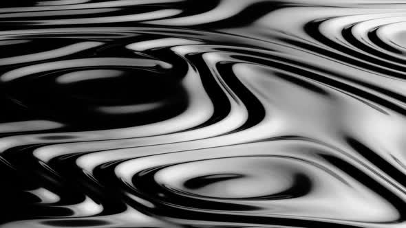 Dark Wavy Metal Surface Background alt
