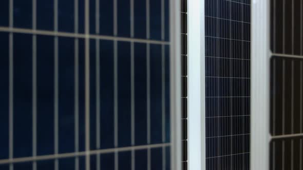 Huge Solar Panels for Ecological Power Generation alt