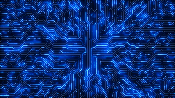 Motherboard Abstract Circuit Background