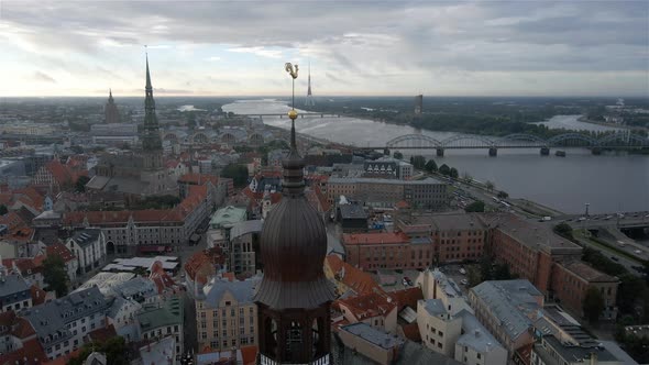 Riga dome cathedral panorama alt