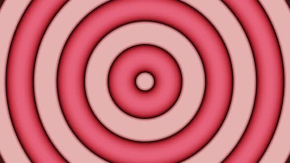 Abstract Radial Pattern Satisfying Looping Hypnotic Visual Background