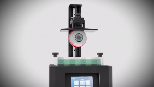 3D Printer Eye Printing alt