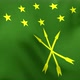 Adygea Flag - 4K - VideoHive Item for Sale