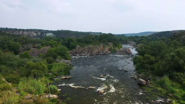The Beauty of Nature in Migiya Ukraine Aerial View alt