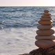 Concept of Balance and Harmony - Stone Stacks on the Beach - VideoHive Item for Sale