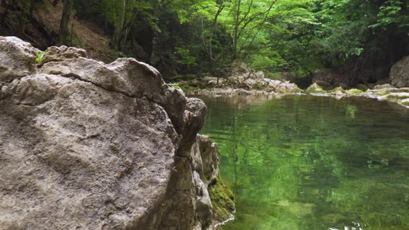 Spring Lake Into Canyon