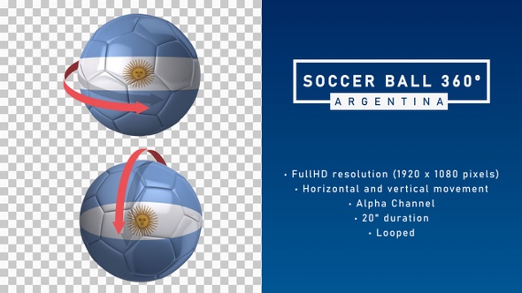 Soccer Ball 360º - Argentina