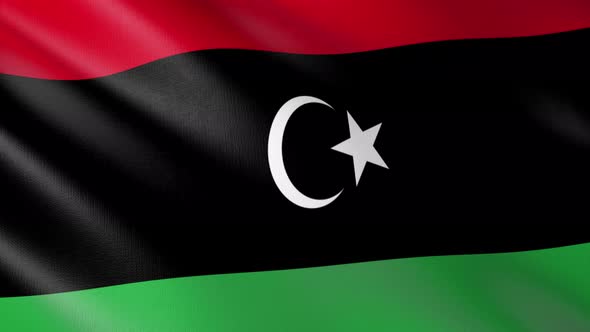 Flag of The Libya alt
