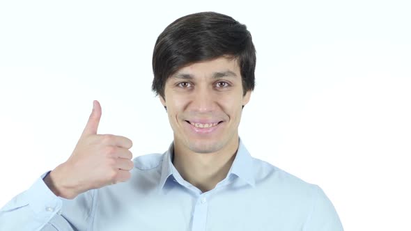 Thumbs Up By Businessman alt