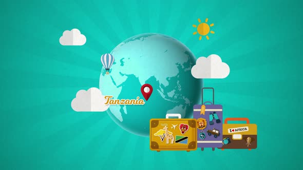 Tanzania Travel Destination 4K alt