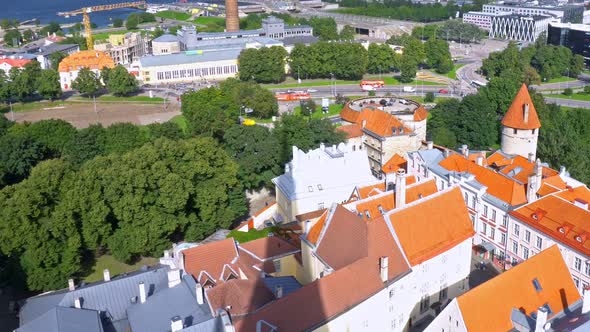 Tallinn Old Town. Capital of Estonia alt