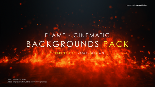 Flame Backgrounds Pack