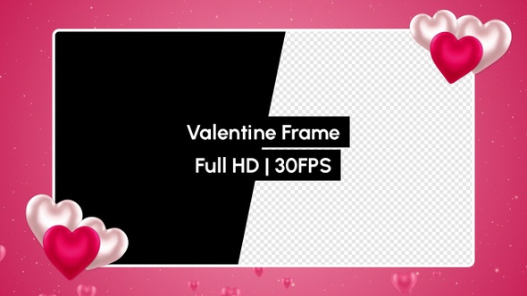 Love Heart Frame with Alpha alt