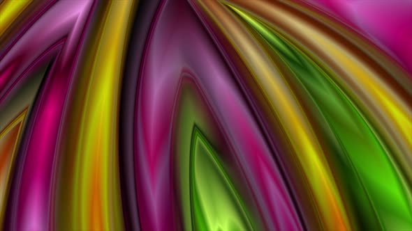 Colorful Abstract Modern Glossy Art Pattern