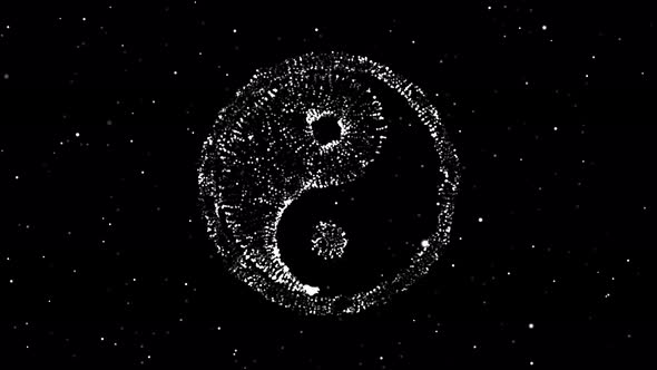 Trapcode Form Yin-Yang Black and White Ver. 2