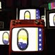 Flag of Alameda County, California, on Retro TVs. - VideoHive Item for Sale