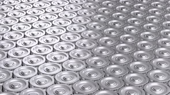 3D rendering lithium ion battery pack for car in factory alt