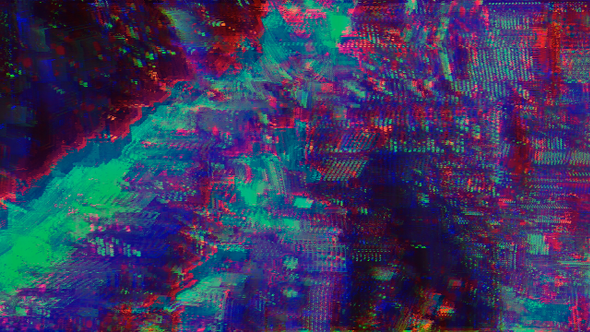 Digital Glitch Background, Motion Graphics | VideoHive