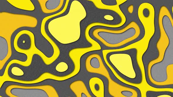 Topography Style Background Yellow Gray alt