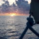 Sail And The Sunset In The Ocean - VideoHive Item for Sale