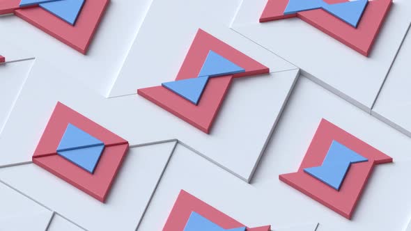 Abstract Colorful Triangles 01 alt