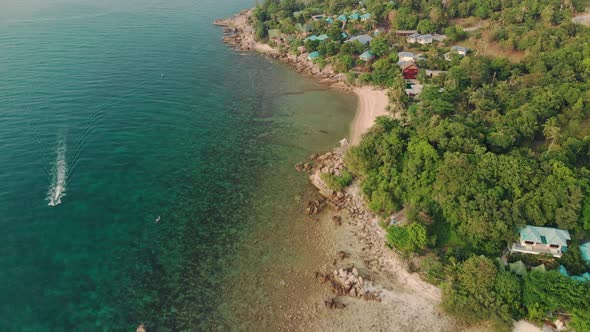 Flying Over the Coast of Island