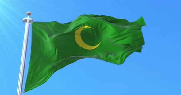 Mughal Empire Flag alt