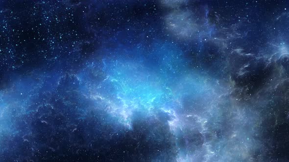 Blue Galaxy Loop, Motion Graphics | VideoHive