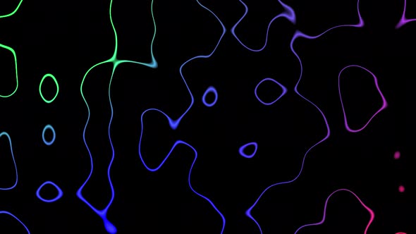 Abstract Background Colourful Neon Lines alt