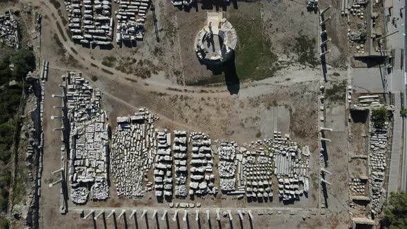The View of the Ancient Theater Most of Which Has Survived alt