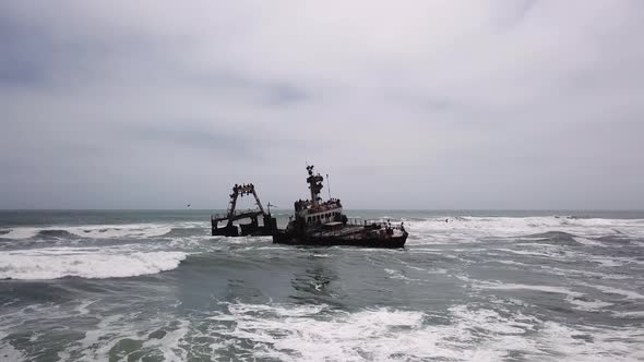 Sunken Trawler Shipwreck