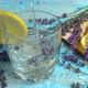 Preparation of lemonade from fresh lavender flowers, lemon on a wooden vintage background - VideoHive Item for Sale