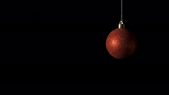 Festive Christmas Balls on a Dark, Isolated. Christmas Balls on a Dark, Isolated alt