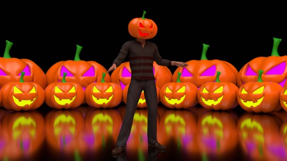 Pumpkin Head Dance, Motion Graphics | VideoHive