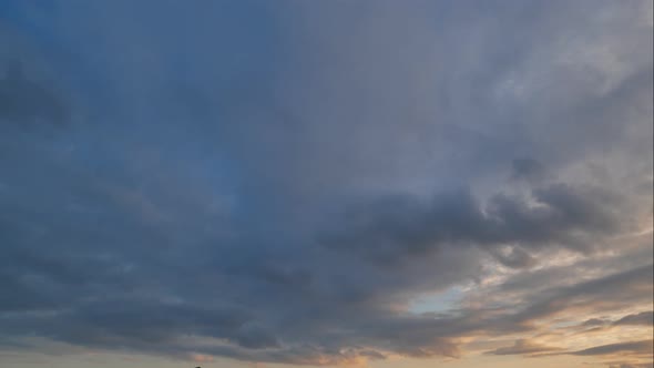 Sunrise Clouds Time Lapse Motion