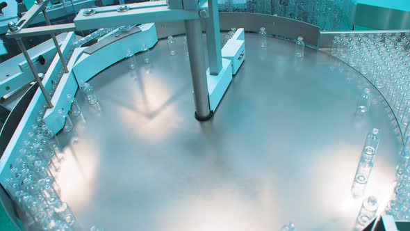 Glass Medical Bottles in Pharmaceutical Production for the Production of Vaccines and Medical alt