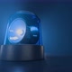 Loop Blue Emergency Flasher with Volume Light - VideoHive Item for Sale