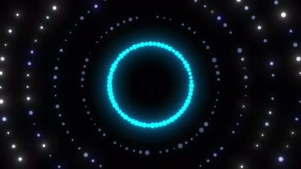 Glowing Circle Particle Animation Like Disco Background Wall Disco Particle Dot Lights Moving Random alt