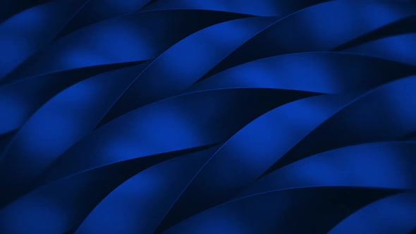 Rotating Abstract Spiral 3d Background Blue
