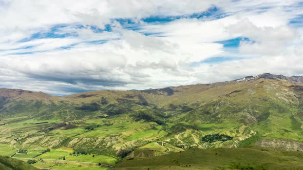 Time Lapse of Beautiful New Zealand Mountain Range alt