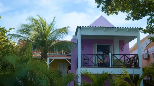 Curacao Colorful Bouldings Around Willemstad Punda and Otrobanda Pietermaai District Multicolored alt