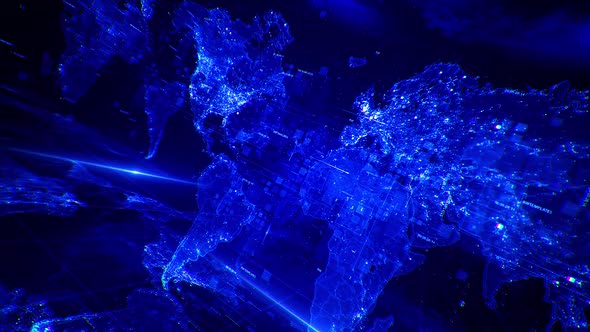 News Blue background Loop