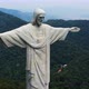 Christ the Redeemer postcard at downtown Rio de Janeiro Brazil. - VideoHive Item for Sale