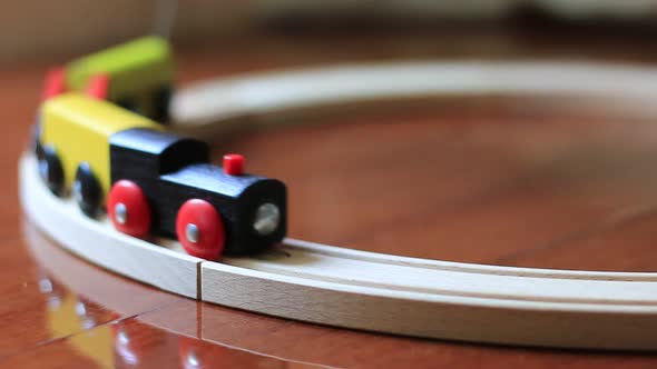 Wooden Toy Train