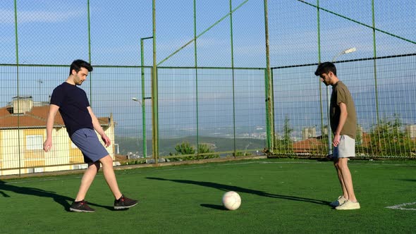 Two Man Football Player alt