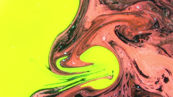 Color Explosion Abstract Vivid Art Painting Texture alt