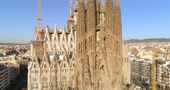 Spanish Church Aerial View alt